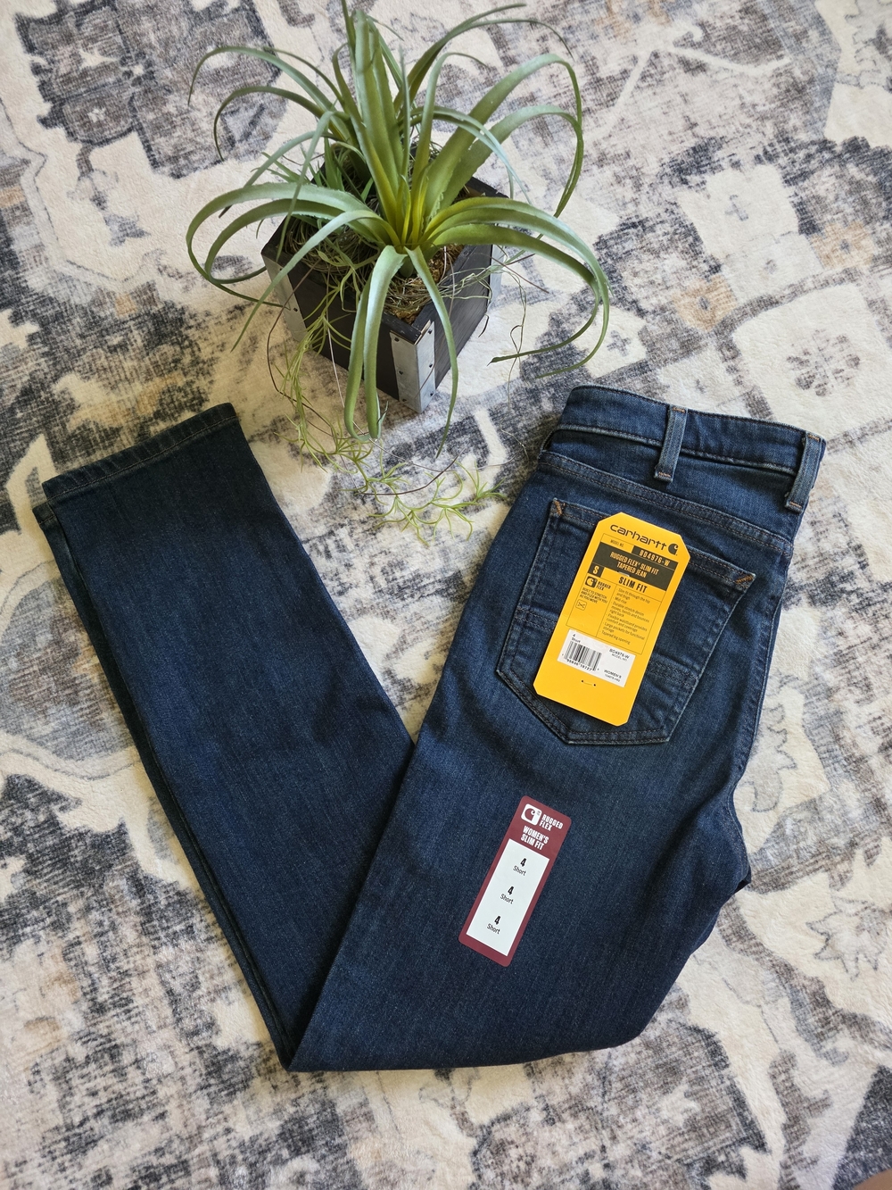 Carhartt Women's 104976 Women's Rugged Flex® Slim Fit Tapered Jean